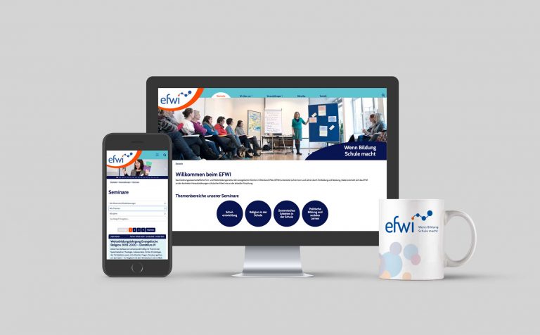 EFWI – Erziehungswissenschaftliches Fort- und Weiterbildungsinstitut – Webdesign & -entwicklung