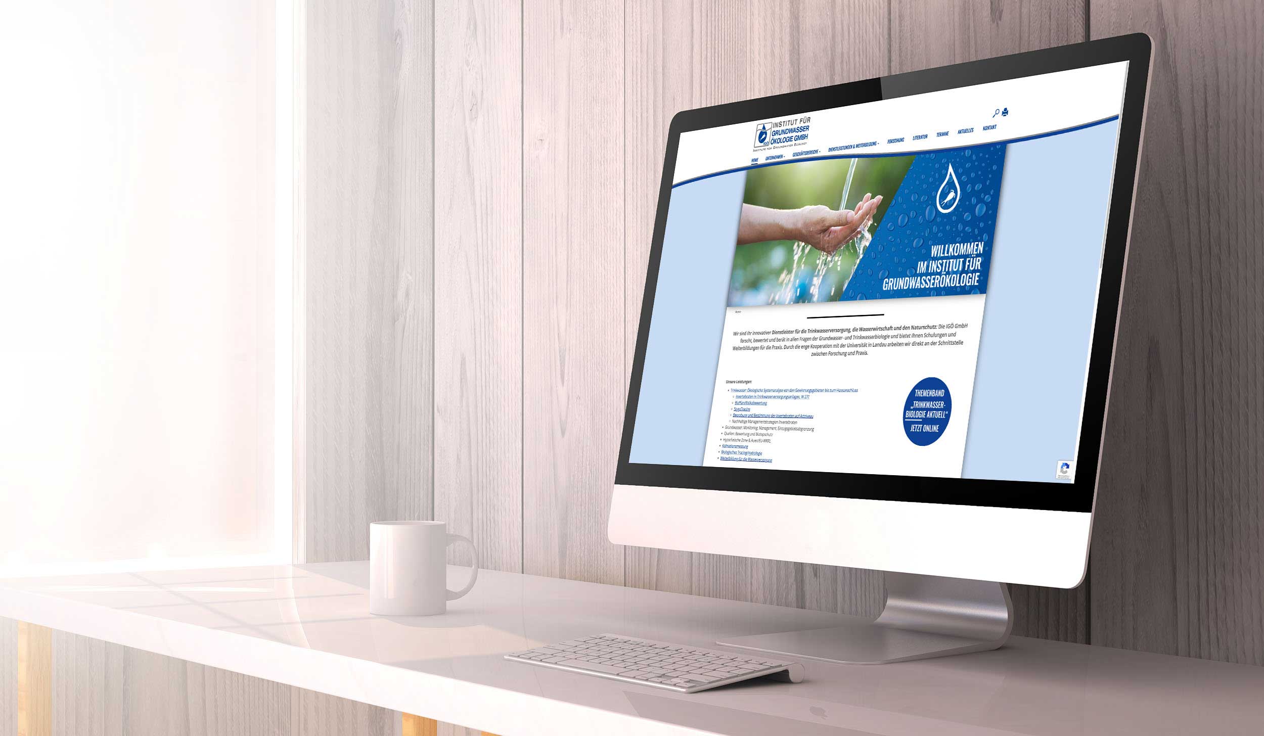 Institut für Grundwasserökologie IGÖ GmbH – Webdesign & -entwicklung