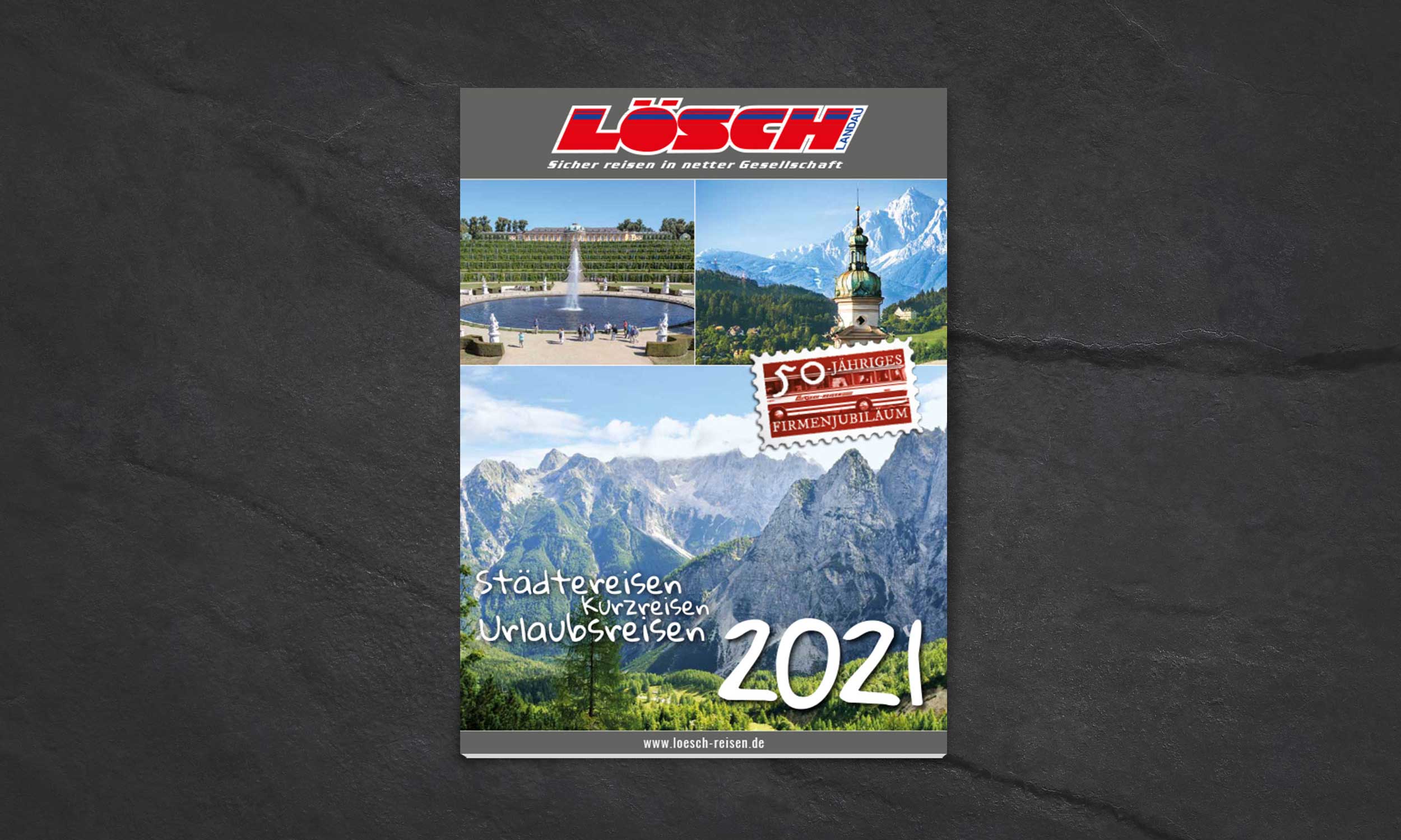 Lösch Reisen Katalog | Design