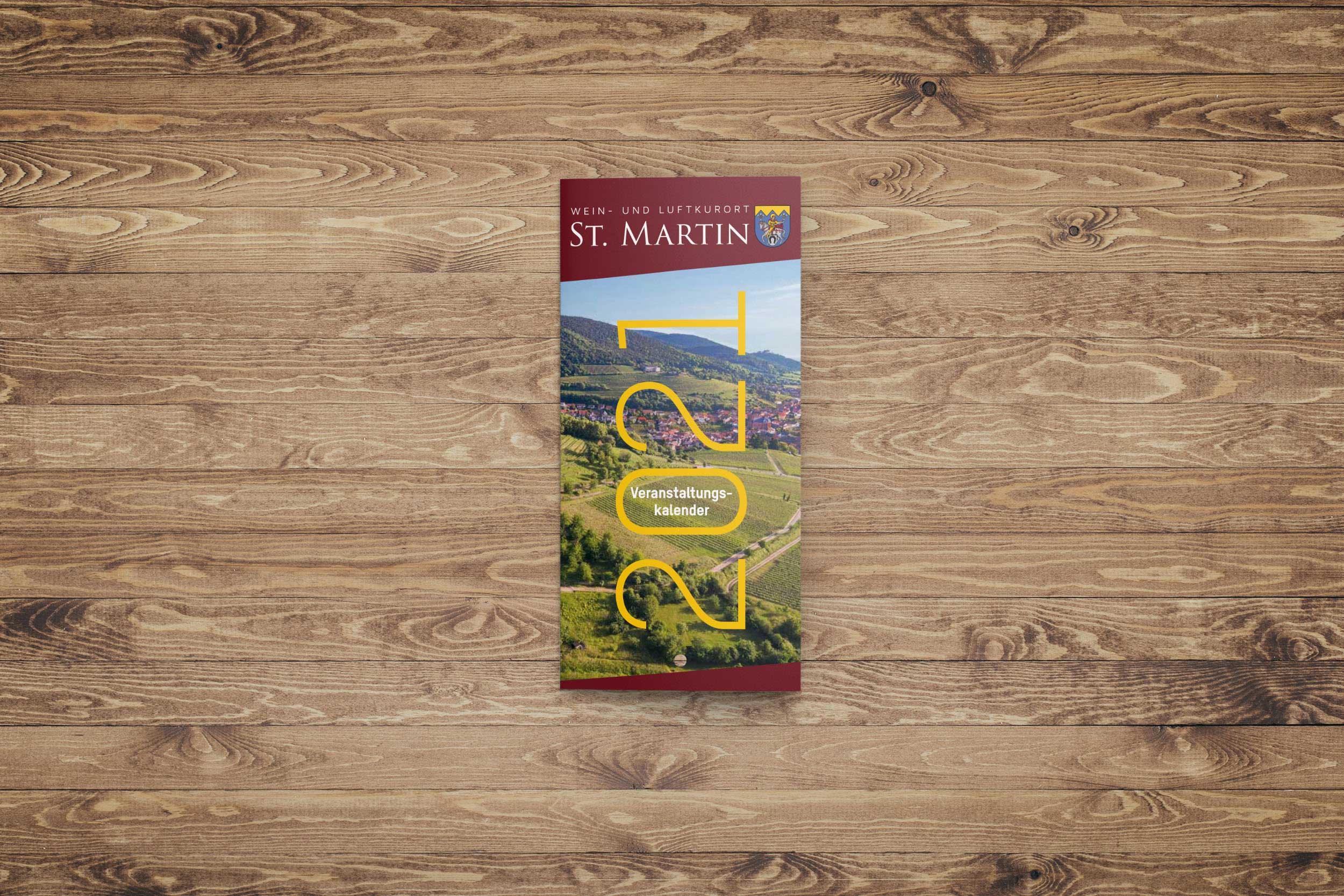 Veranstaltungskalender St. Martin | Konzeption/Design